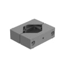 PERFORMANCE IN LIGHTING - Gleitlagerung lackiertes Aluminium für Maste Durchm. Ø 60-76 mm 2 Leuchten