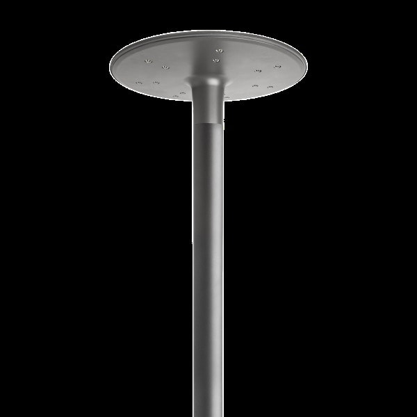 PERFORMANCE IN LIGHTING - LED-Mastleuchte 3000K 24W dimmbar 1-10V runde extrabreite Streuoptik