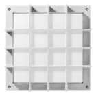 PERFORMANCE IN LIGHTING - LED-Wand- und Deckenleuchte 3000K 39W DALI symmetrische extrabreite Streuoptik