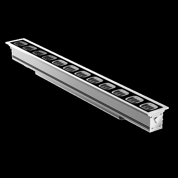 PERFORMANCE IN LIGHTING - LED-Lineare Einbauleuchte 4000K 21W DALI ellipsenförmige Optik