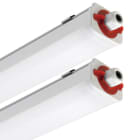 PERFORMANCE IN LIGHTING - LED-Feuchtraumleuchte 4000K 60W DALI symmetrische extrabreite Streuoptik