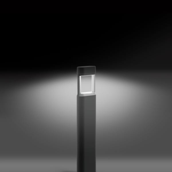 PERFORMANCE IN LIGHTING - LED-Pollerleuchte 3000K 40W dimmbar 1-10V symmetrische Streuoptik