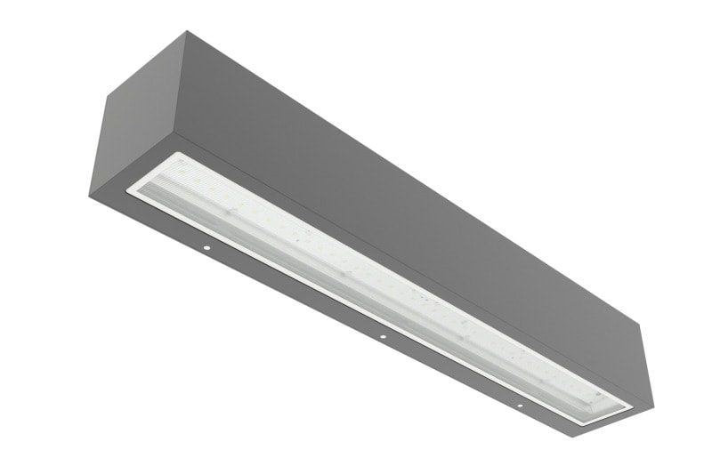PERFORMANCE IN LIGHTING - LED-Wandleuchte 4000K 19W statisch asymmetrische extrabreite Streuoptik