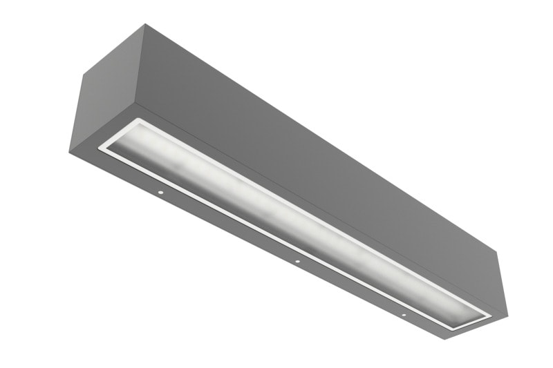 PERFORMANCE IN LIGHTING - LED-Wandleuchte 3000K 19W statisch asymmetrische extrabreite Streuoptik