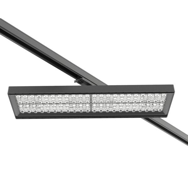 PERFORMANCE IN LIGHTING - LED-Stromschienenstrahler 3000K 43W DALI asymmetrische mittlere Optik