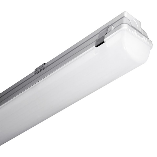 PERFORMANCE IN LIGHTING - LED-Feuchtraumleuchte 4000K 23.5W statisch symmetrische extrabreite Streuoptik