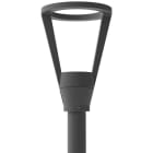 PERFORMANCE IN LIGHTING - LED-Mastleuchte 3000K 21W statisch runde extrabreite Streuoptik