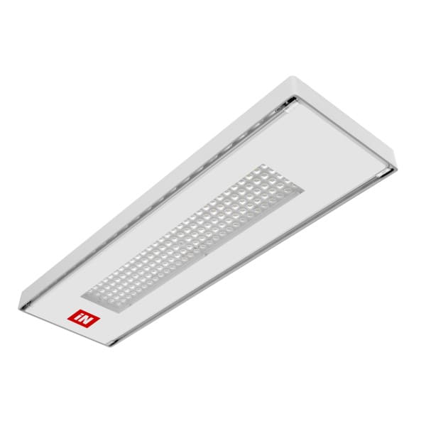 PERFORMANCE IN LIGHTING - LED-Hallenpendelleuchte 4000K statisch elypsenförmige Optik
