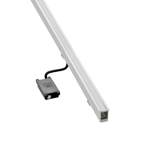 PERFORMANCE IN LIGHTING - LED-Lineare Einbauleuchte 3000K 20W statisch symmetrische extrabreite Streuoptik