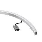 PERFORMANCE IN LIGHTING - LED-Lineare Einbauleuchte 3000K 8W statisch symmetrische extrabreite Streuoptik