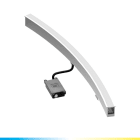 PERFORMANCE IN LIGHTING - LED-Lineare Einbauleuchte 2800K 9,5W statisch sym. extrabreite Streuoptik