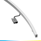 PERFORMANCE IN LIGHTING - LED-Lineare Einbauleuchte 2800K 16W statisch symmetrische extrabreite Streuoptik