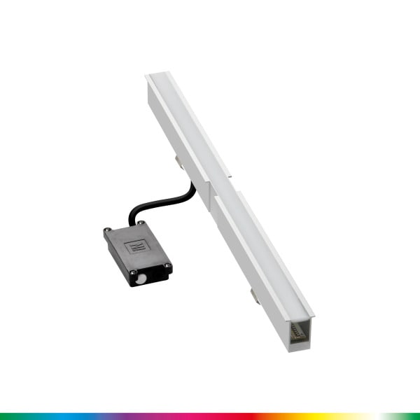 PERFORMANCE IN LIGHTING - LED-Lineare Einbauleuchte 9,5W statisch symmetrische extrabreite Streuoptik