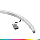 PERFORMANCE IN LIGHTING - LED-Lineare Einbauleuchte 15W statisch symmetrische extrabreite Streuoptik