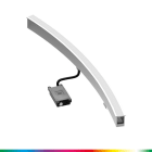 PERFORMANCE IN LIGHTING - LED-Lineare Einbauleuchte 11,5W statisch symmetrische extrabreite Streuoptik