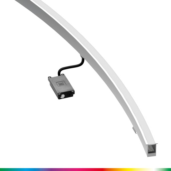 PERFORMANCE IN LIGHTING - LED-Lineare Einbauleuchte 19W statisch symmetrische extrabreite Streuoptik