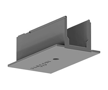 PERFORMANCE IN LIGHTING - Abdeckung an Zwischendecke für Kopfstück S-9001-R/6-W