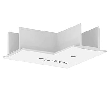 PERFORMANCE IN LIGHTING - Abdeckung an Zwischendecke für L-förmiges Anschlussteil