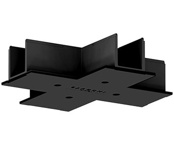 PERFORMANCE IN LIGHTING - Abdeckung an Zwischendecke für X-förmiges Anschlussteil