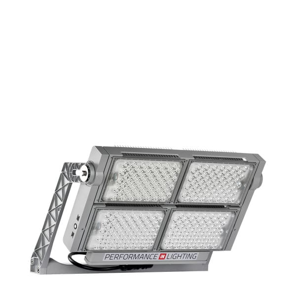 PERFORMANCE IN LIGHTING - LED-Flutlichtleuchte 5700K 1060W statisch 2CH runde gebündelte Optik