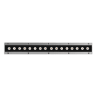PERFORMANCE IN LIGHTING - LED-Lineare Anbauleuchte 3000K 14W DALI ellipsenförmige Optik