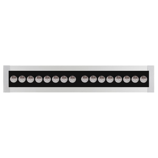 PERFORMANCE IN LIGHTING - LED-Lineare Einbauleuchte 4000K 14W statisch ellipsenförmige Optik