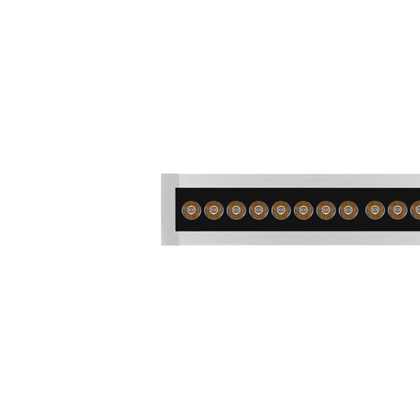 PERFORMANCE IN LIGHTING - LED-Lineare Einbauleuchte 4000K 20.5W statisch symmetrische Optik gebündelt
