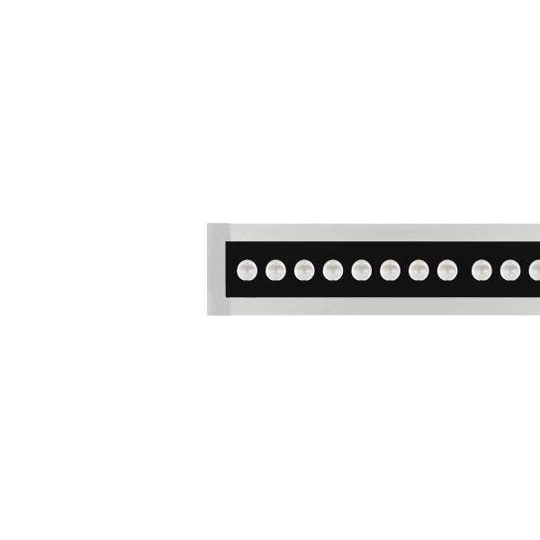 PERFORMANCE IN LIGHTING - LED-Lineare Einbauleuchte 4000K 20.5W statisch asymmetrische mittlere Optik