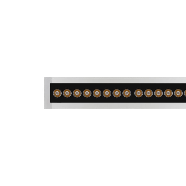 PERFORMANCE IN LIGHTING - LED-Lineare Einbauleuchte 4000K 26W statisch symmetrische Optik gebündelt