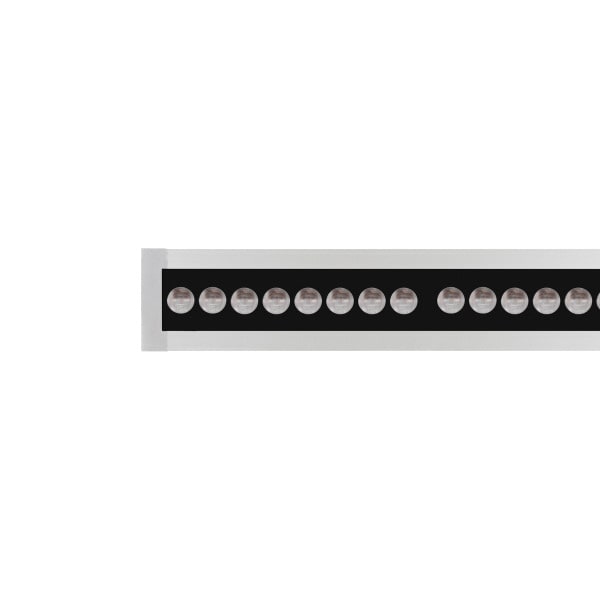 PERFORMANCE IN LIGHTING - LED-Lineare Einbauleuchte 4000K 26W statisch ellipsenförmige Optik