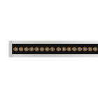 PERFORMANCE IN LIGHTING - LED-Lineare Einbauleuchte 4000K 33W statisch symmetrische Optik gebündelt