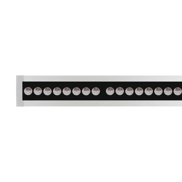 PERFORMANCE IN LIGHTING - LED-Lineare Einbauleuchte 3000K 33W statisch ellipsenförmige Optik