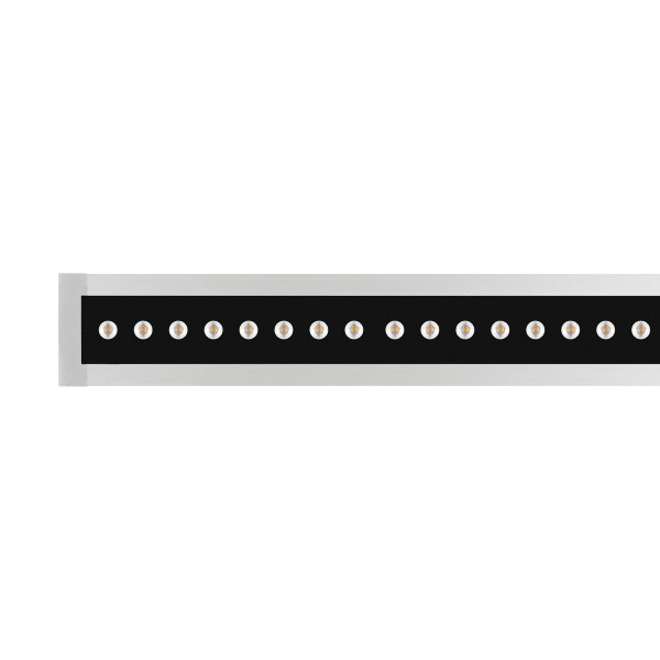 PERFORMANCE IN LIGHTING - LED-Lineare Einbauleuchte 4000K 33W statisch ellipsenförmige Optik