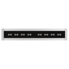 PERFORMANCE IN LIGHTING - LED-Lineare Einbauleuchte 2700 - 6500K 16W DALI DT8 ellipsenförmige Optik