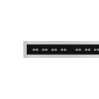 PERFORMANCE IN LIGHTING - LED-Lineare Einbauleuchte 2700 - 6500K 28W DALI DT8 ellipsenförmige Optik