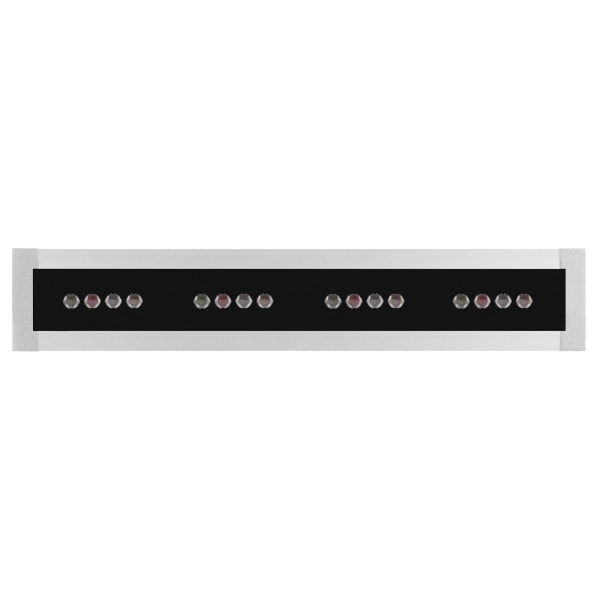 PERFORMANCE IN LIGHTING - LED-Lineare Einbauleuchte 15W RGBW ellipsenförmige Optik