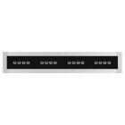 PERFORMANCE IN LIGHTING - LED-Lineare Einbauleuchte 15W RGBW ellipsenförmige Optik