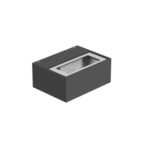PERFORMANCE IN LIGHTING - LED-Wandleuchte 2700K 5,5W statisch asymmetrische extrabreite Streuoptik