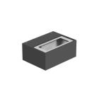 PERFORMANCE IN LIGHTING - LED-Wandleuchte 2700K 5,5W statisch asymmetrische extrabreite Streuoptik