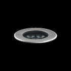 PERFORMANCE IN LIGHTING - LED-Bodeneinbauleuchte 3000K 14W DALI runde Optik medium