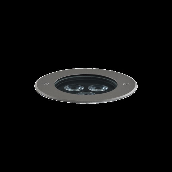 PERFORMANCE IN LIGHTING - LED-Bodeneinbauleuchte 2700K 14W DALI runde gebündelte Optik