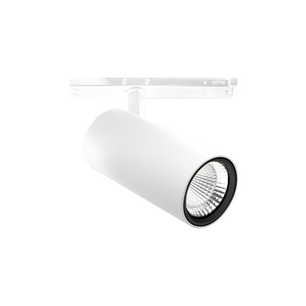 PERFORMANCE IN LIGHTING - LED-Stromschienenstrahler 3000K 31W statisch runde Optik medium