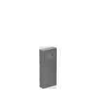 PERFORMANCE IN LIGHTING - LED-Pollerleuchte 4000K 4W statisch asymmetrische breite Streuoptik