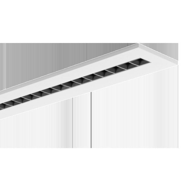 PERFORMANCE IN LIGHTING - LED-Einlegeleuchte 4000K 32W statisch schwarzes Raster