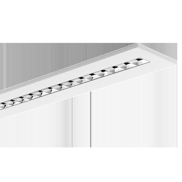 PERFORMANCE IN LIGHTING - LED-Einlegeleuchte 4000K 32W statisch Spiegelraster