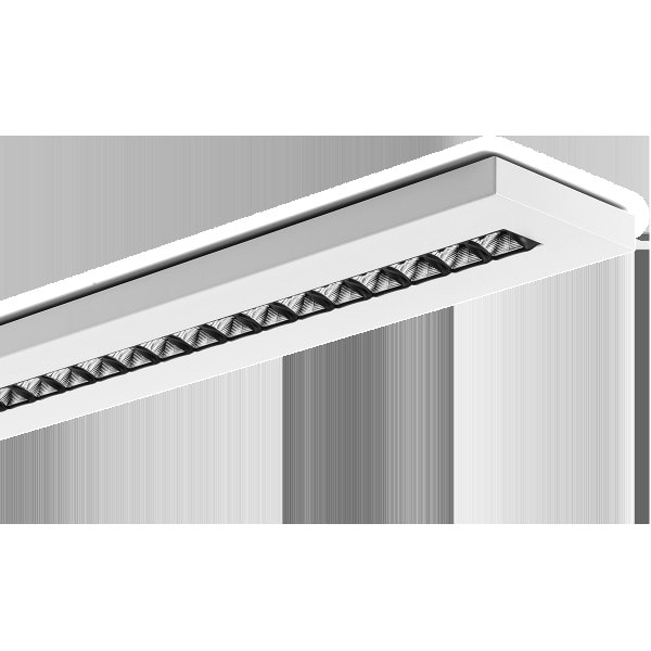 PERFORMANCE IN LIGHTING - LED-Anbauleuchte 4000K 26W DALI Spiegelraster