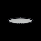 PERFORMANCE IN LIGHTING - LED-Anbauleuchte 4000K 26W DALI Mikroprisma d+i