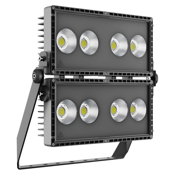 PERFORMANCE IN LIGHTING - LED-Scheinwerfer 4000K 600W statisch 2CH symmetrische Optik