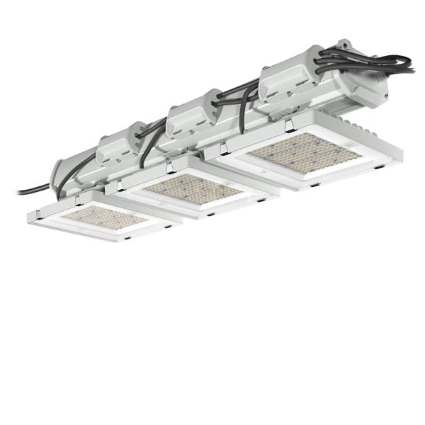 PERFORMANCE IN LIGHTING - LED-Hallenpendelleuchte 5700K 258W statisch on/off runde Streuoptik