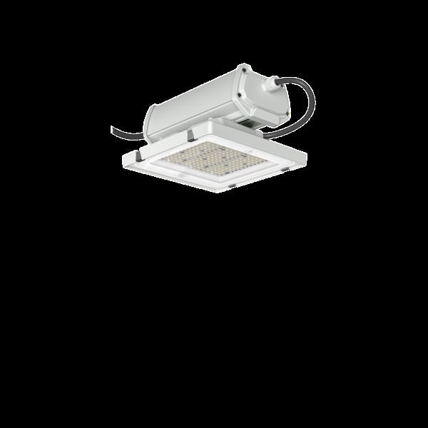 PERFORMANCE IN LIGHTING - LED-Hallenpendelleuchte 5700K 88W DALI ellipsenförmige Optik